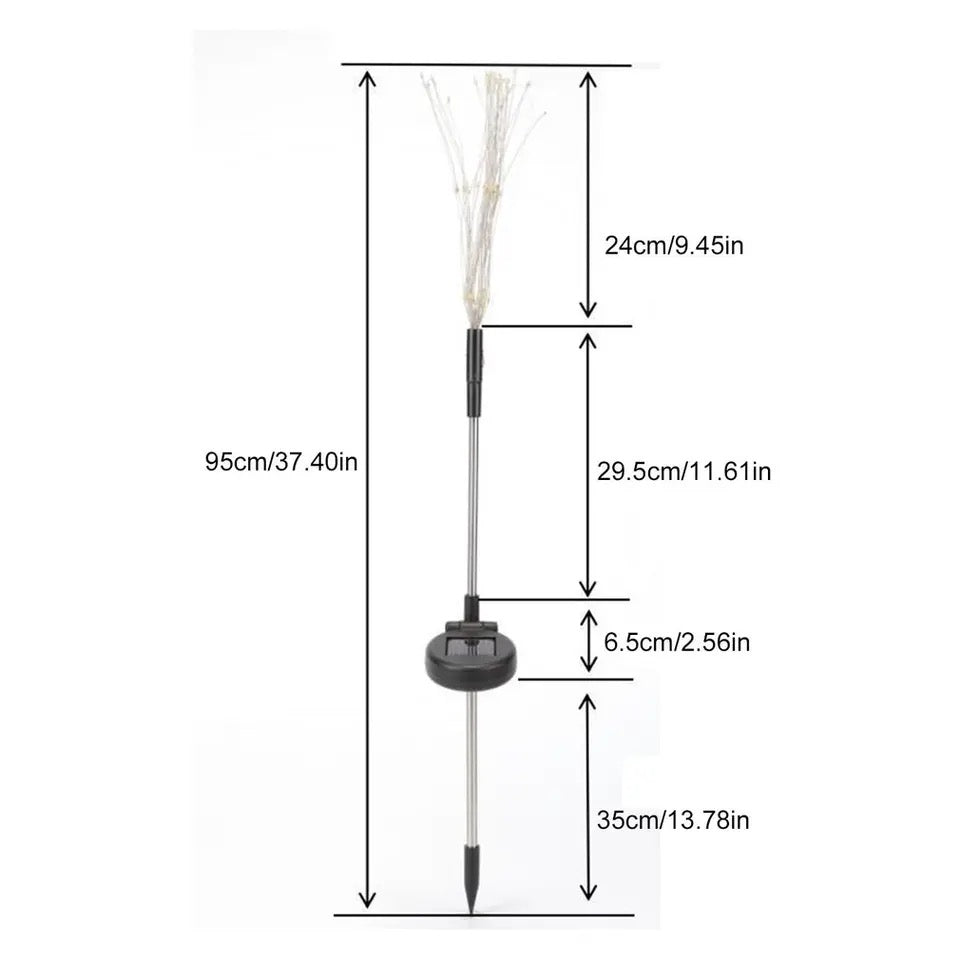 Lightigious™ - Solar Fireworks Outdoor Light (Warm White, Solar Powered)
