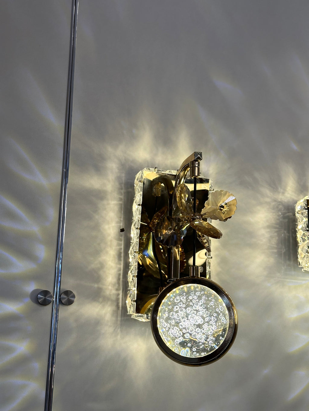 Lightigious™ - Modern Stainless Steel Wall Light, LED, Adjustable Color Temperature