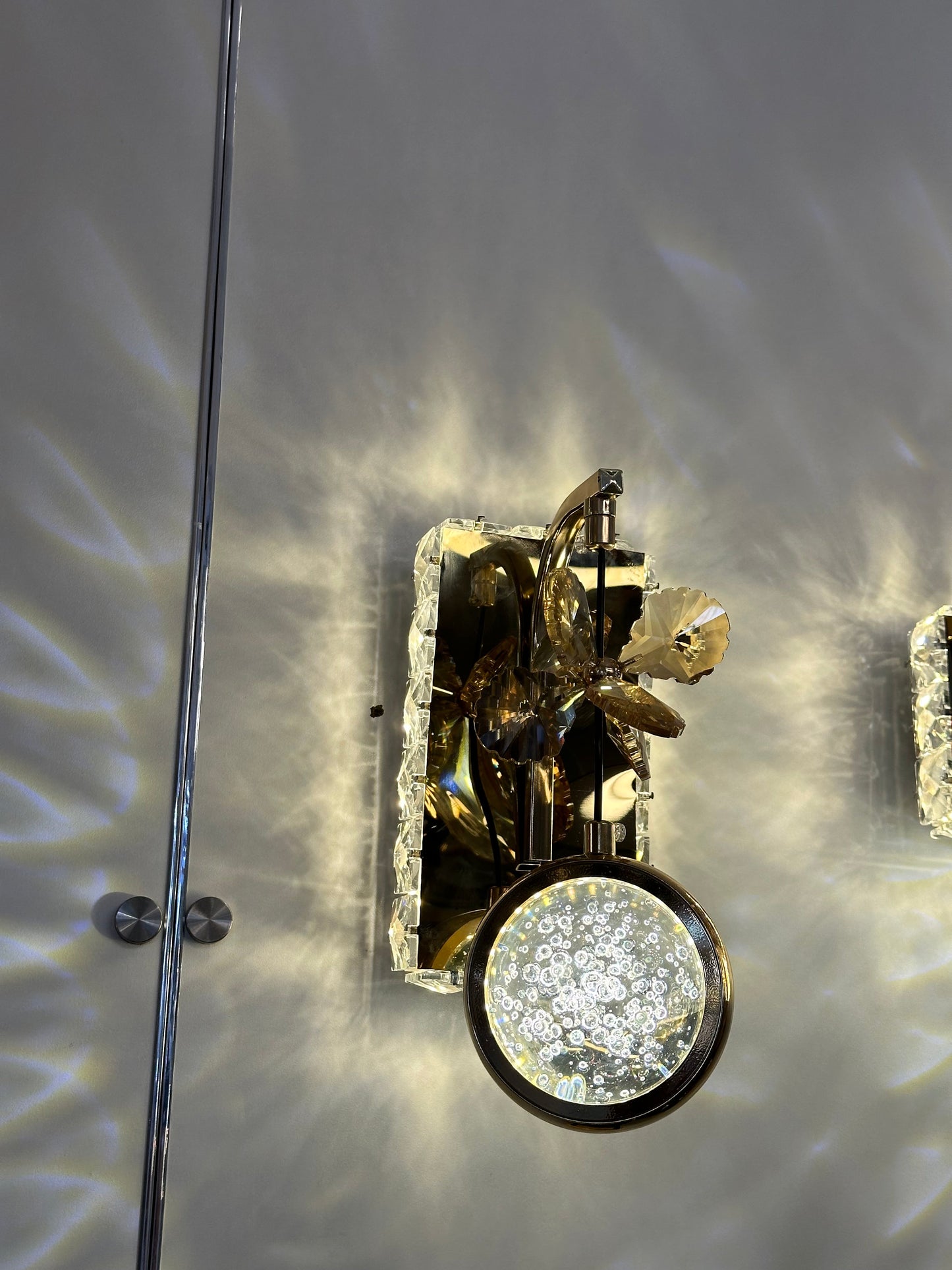 Lightigious™ - Modern Stainless Steel Wall Light, LED, Adjustable Color Temperature