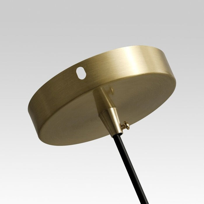 Lightigious™ – Mid-Century Brass Dome Pendant Light