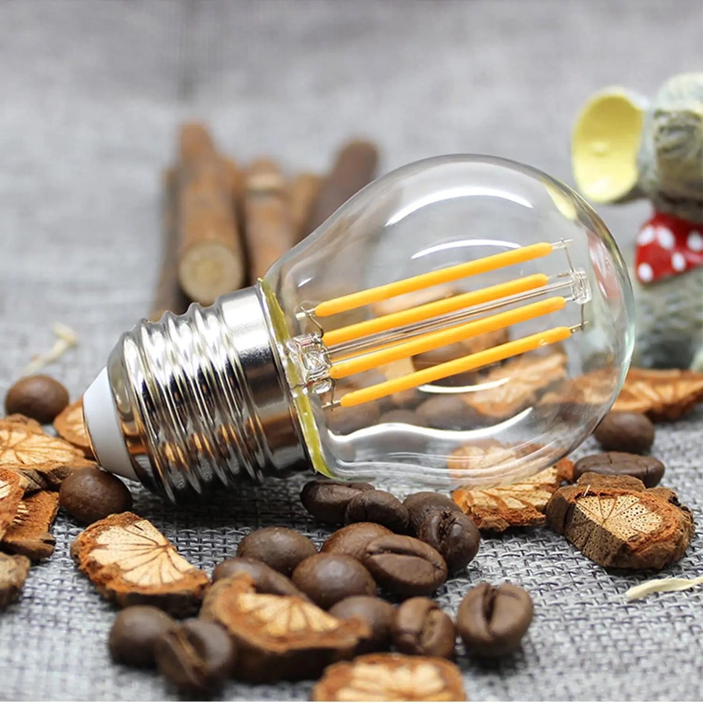 Lightigious™ - G-45 Filament Bulb (4W, Vintage Edison Style)