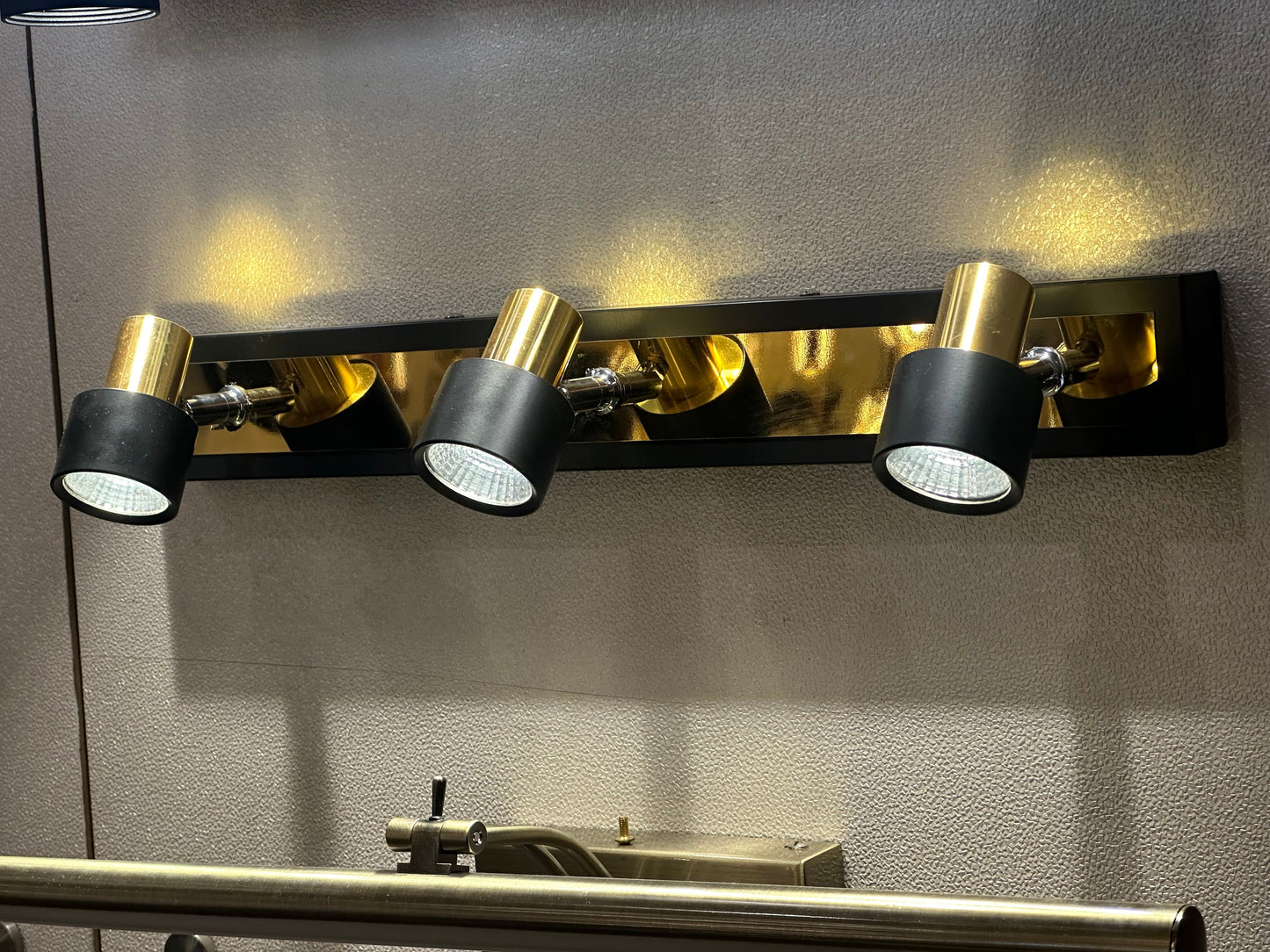 Lightigious™ - COB Black Golden Vanity Light (Sleek Design, COB LED)