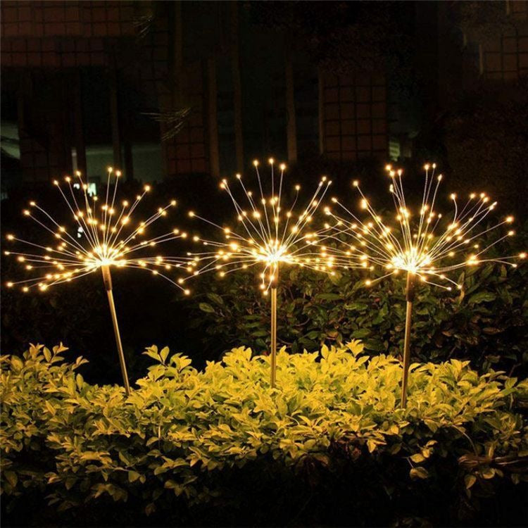 Lightigious™ - Solar Fireworks Outdoor Light (Warm White, Solar Powered)