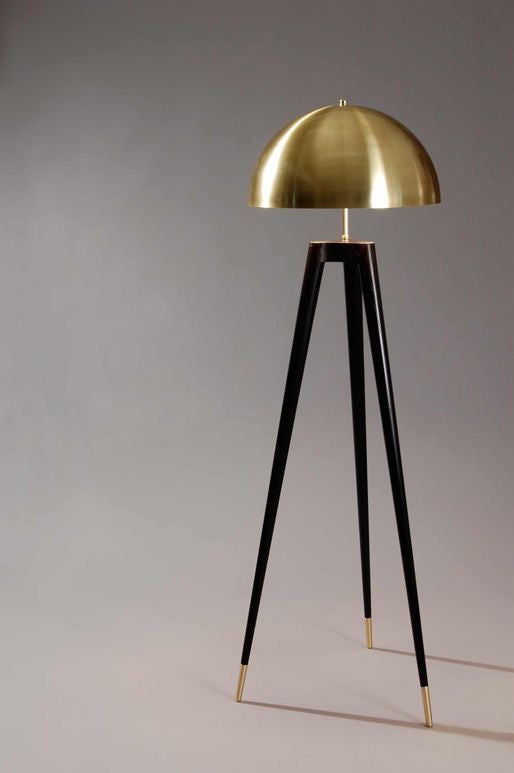 Lightigious™ – Modern Gold Tripod Floor Lamp