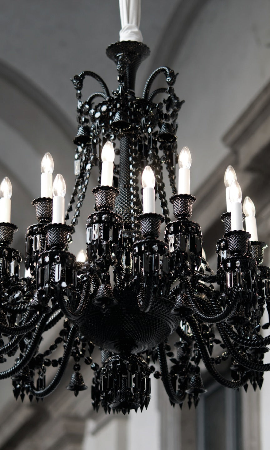 Lightigious™ – Black Baccarat Luxury Crystal Chandelier