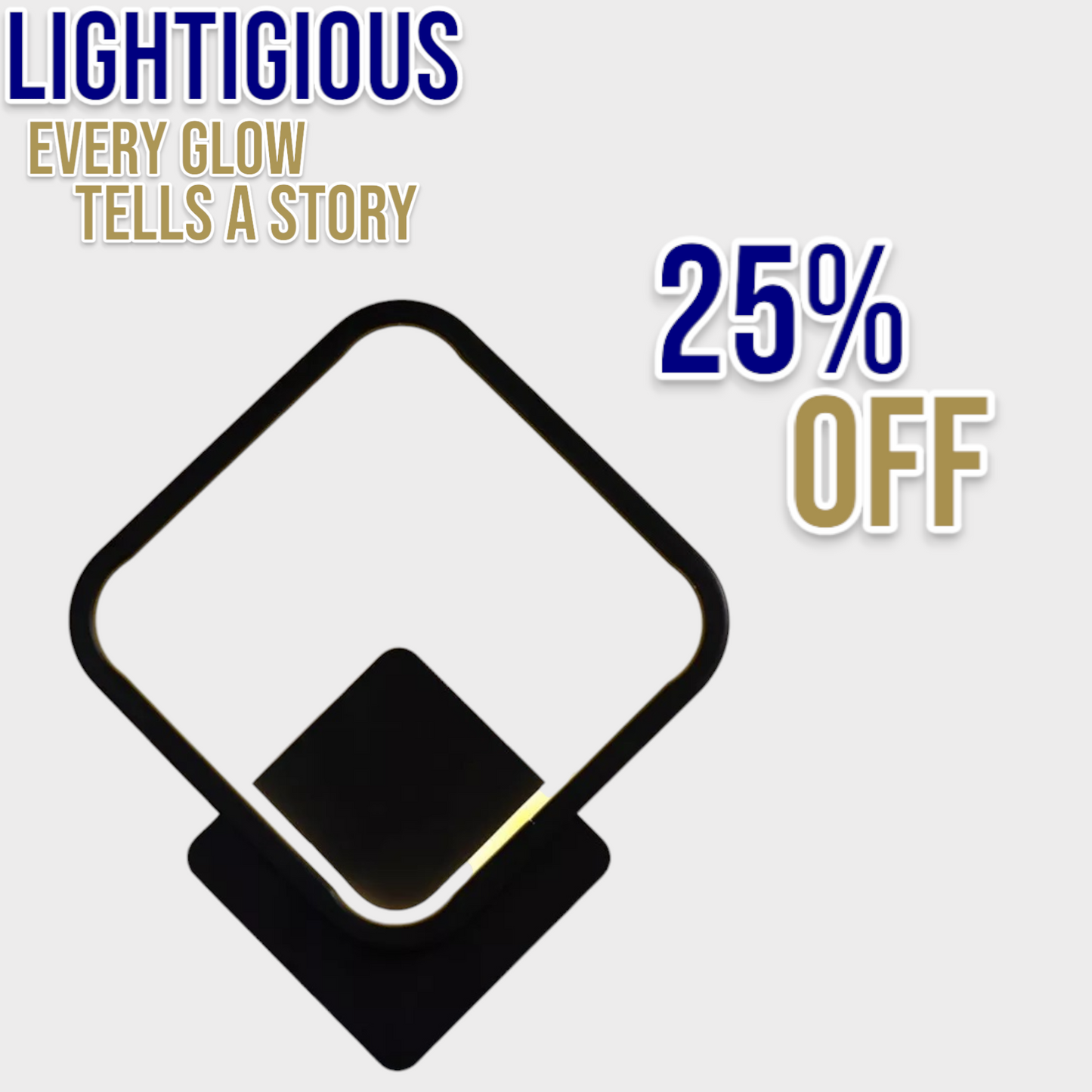 Lightigious™ - Modern LED Wall Light for Home Decor
