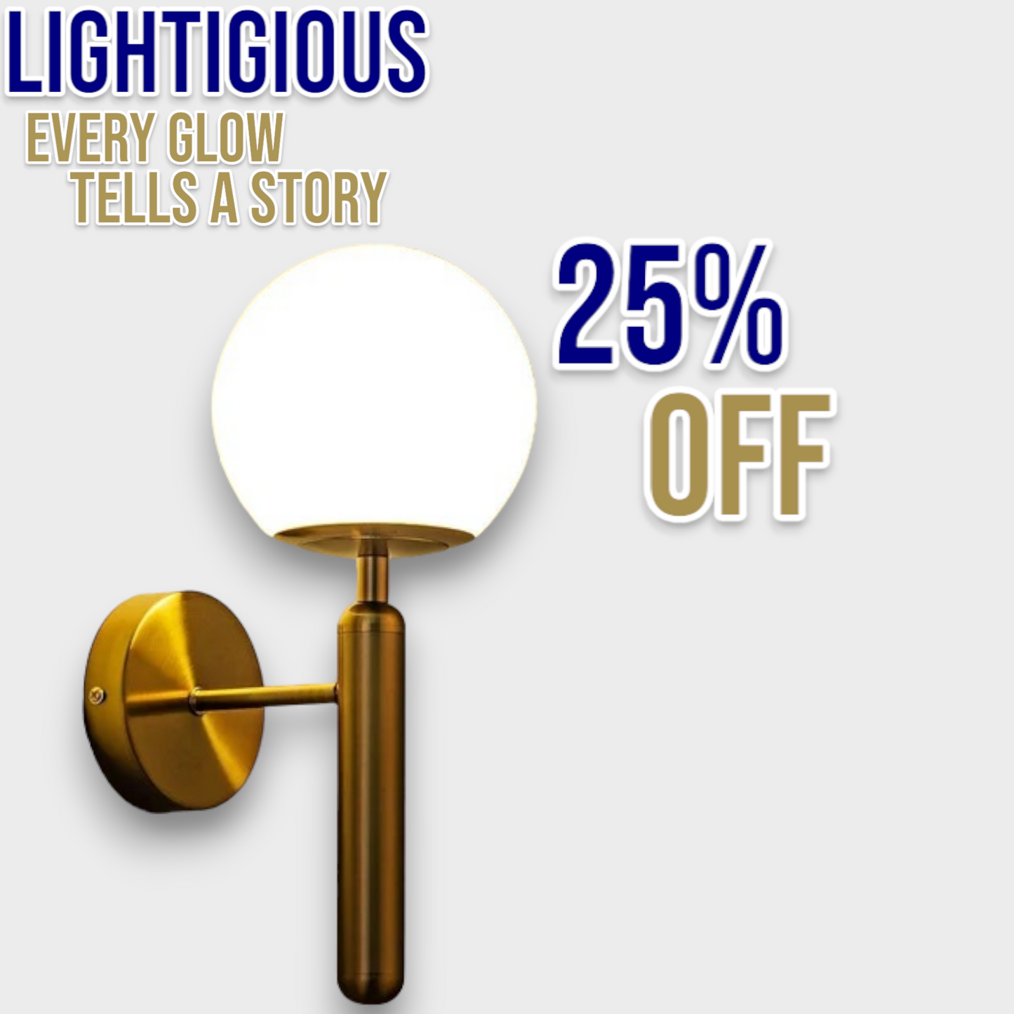 Lightigious™ - Luxury Globe Nordic Wall Light