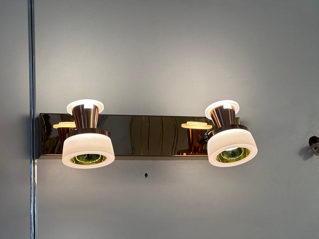 Lightigious™ - Rose Gold Vanity Light (12-Inch, Warm White)