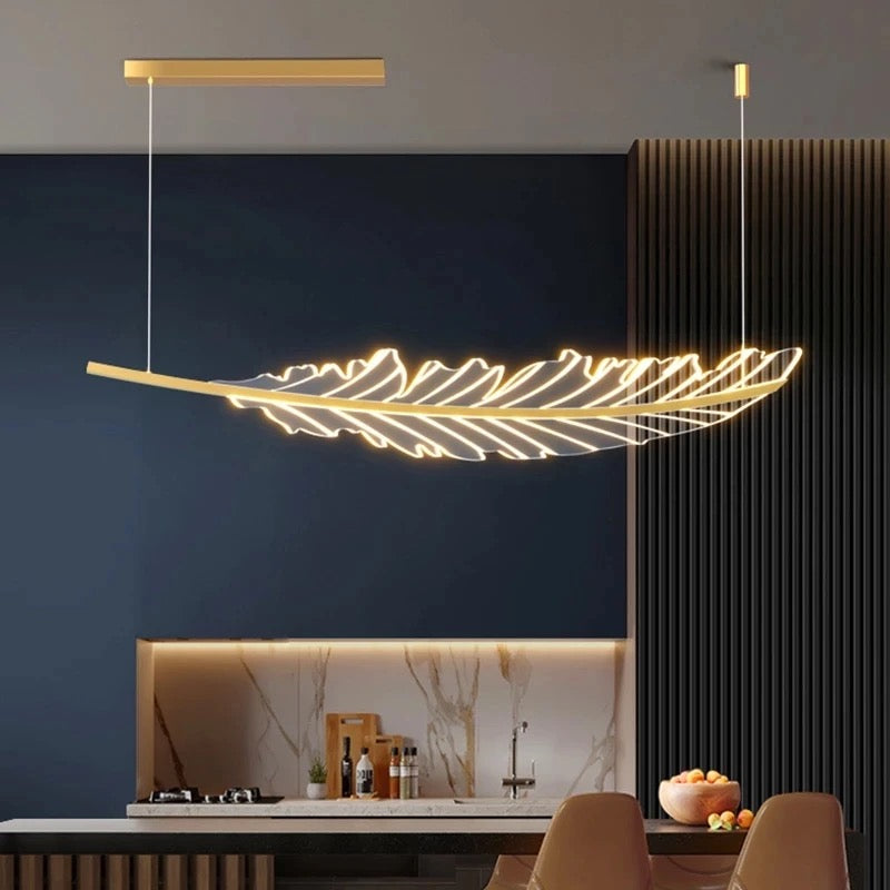 Lightigious™ - Leaf LED Chandelier (Nordic Luxury, Iron + Acrylic)