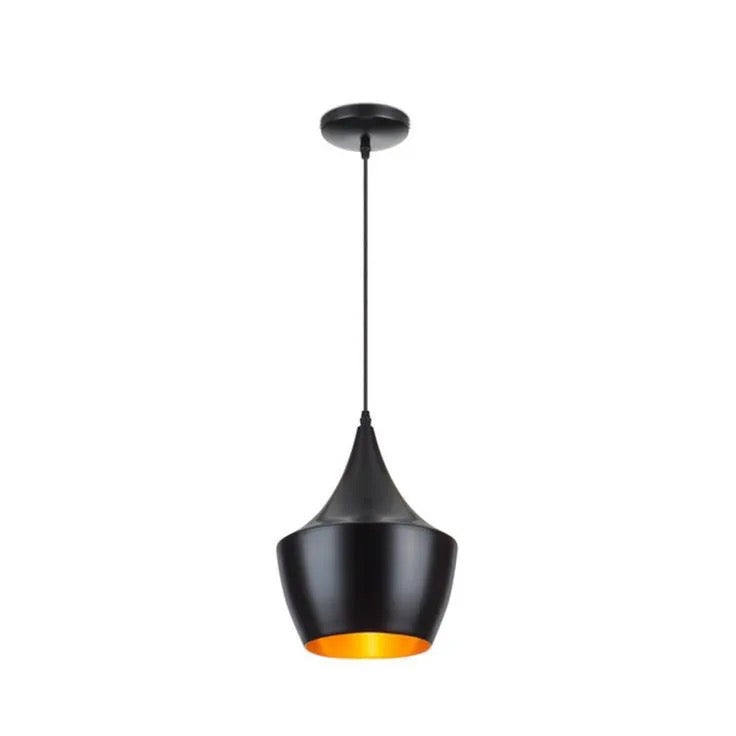 Lightigious Mishal Flared Metal Pendant Light E27 height adjustable