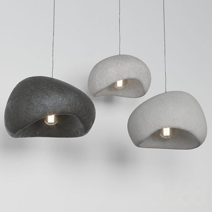 Lightigious™ – Floating Rock Hanging Light (Stone Drop Pendant, Wabi-Sabi Elegance)