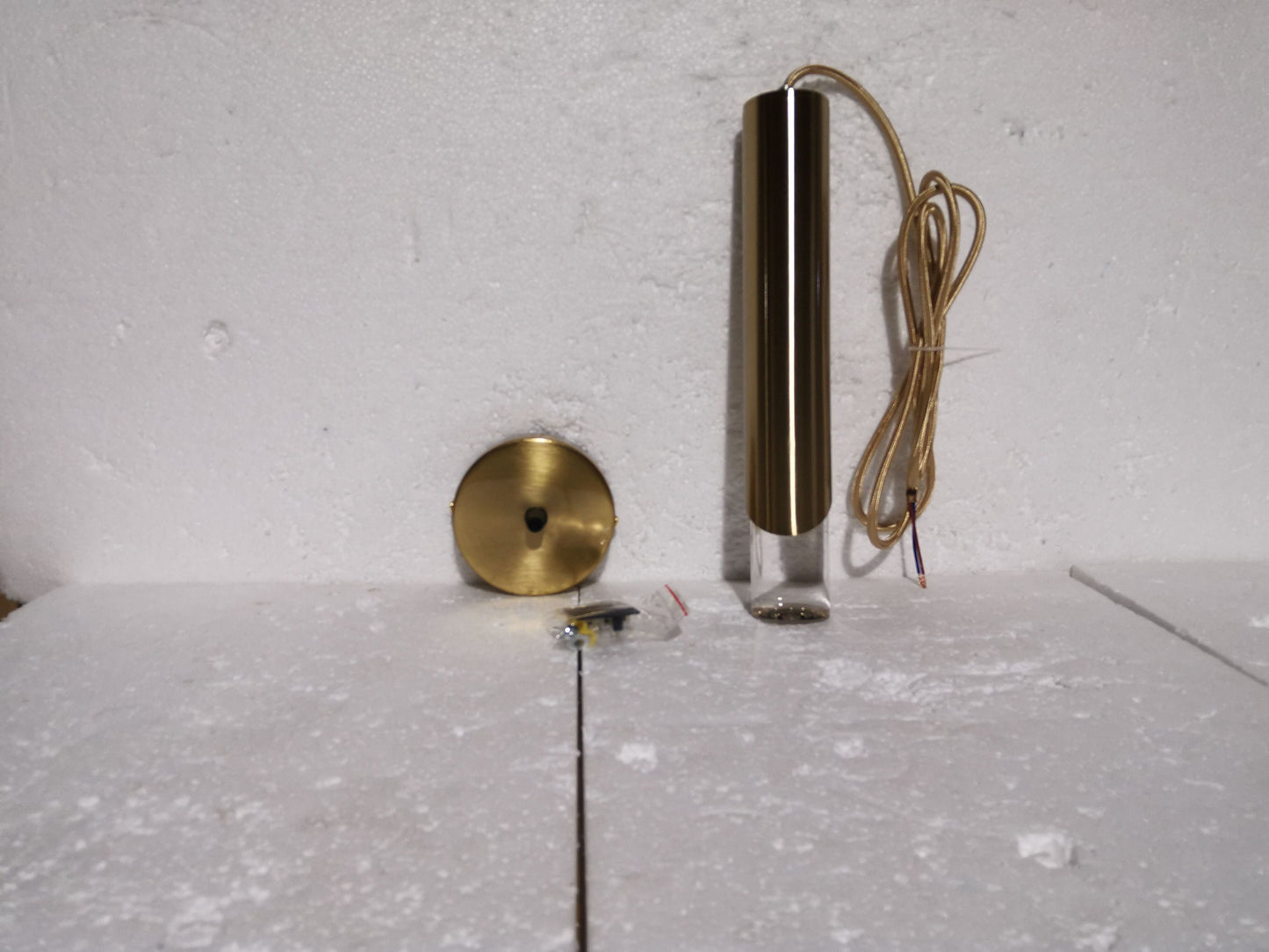 Lightigious™ - Golden Cylinder Hanging Light
