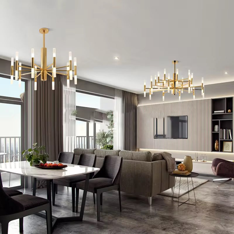 Golden Chandelier European Style