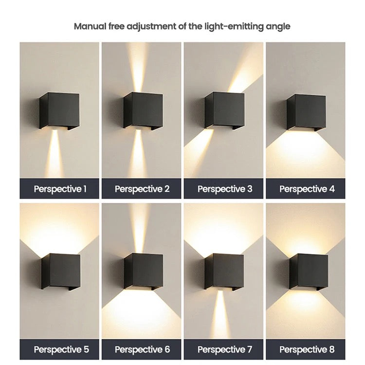 Lightigious™ - Shutter Box Adjustable Wall Lamp (Modern Design, IP66 Rated)