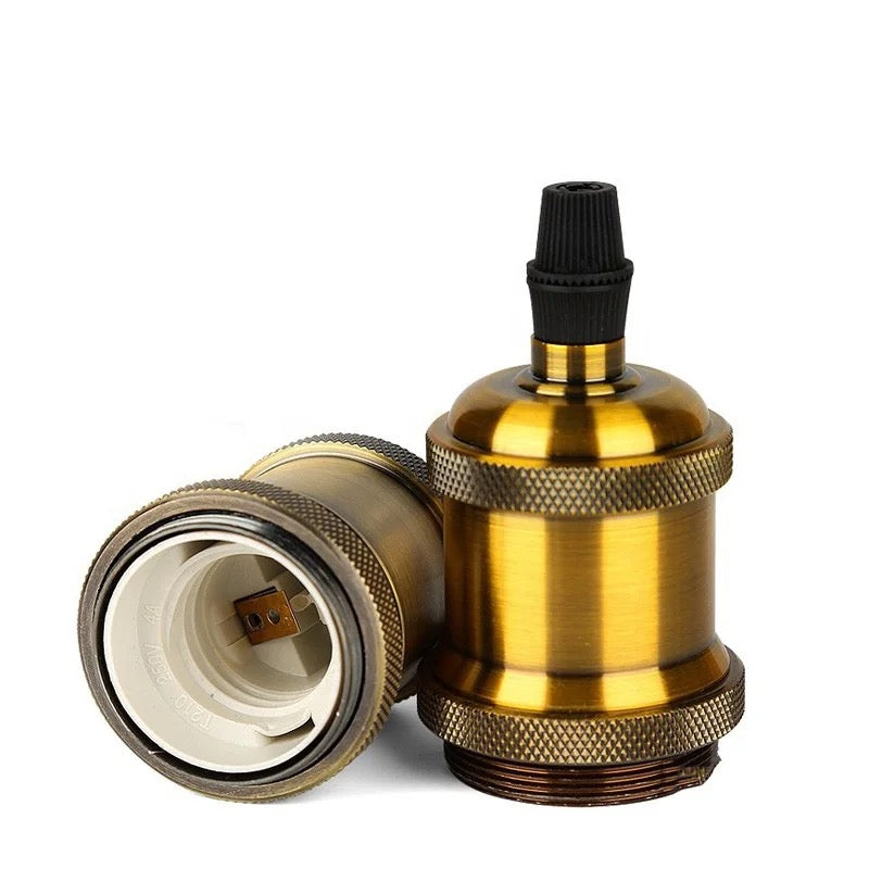 Lightigious™ - E27 Vintage Metal Lamp Holder with Ring