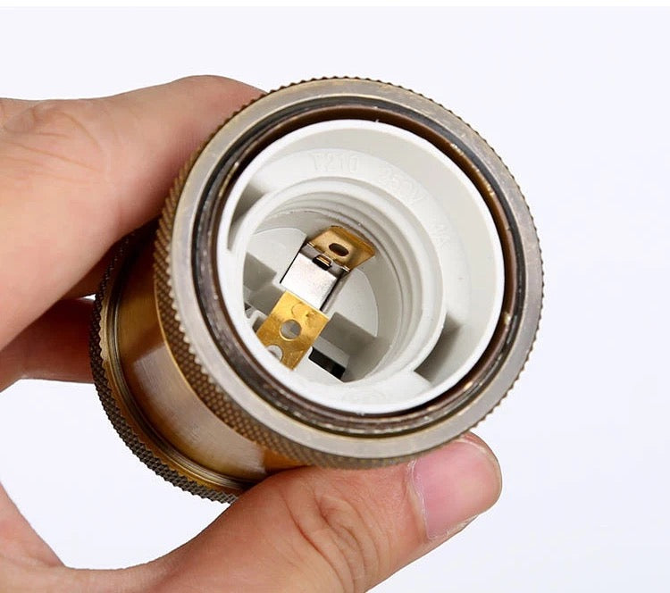 Lightigious™ - E27 Vintage Metal Lamp Holder with Ring