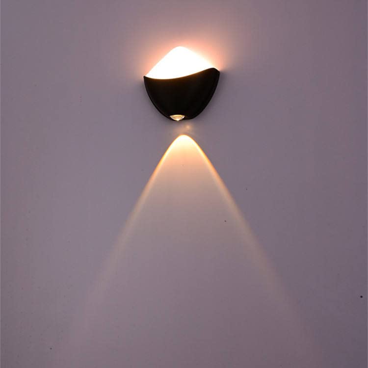 Lightigious™ - Waterproof Metal Black Finish LED Up Down Outdoor Wall Light
