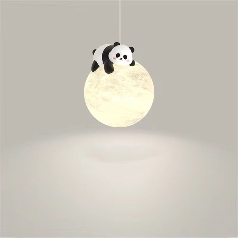 Panda hanging