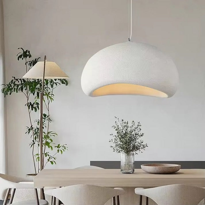 Lightigious™ – Floating Rock Hanging Light (Stone Drop Pendant, Wabi-Sabi Elegance)