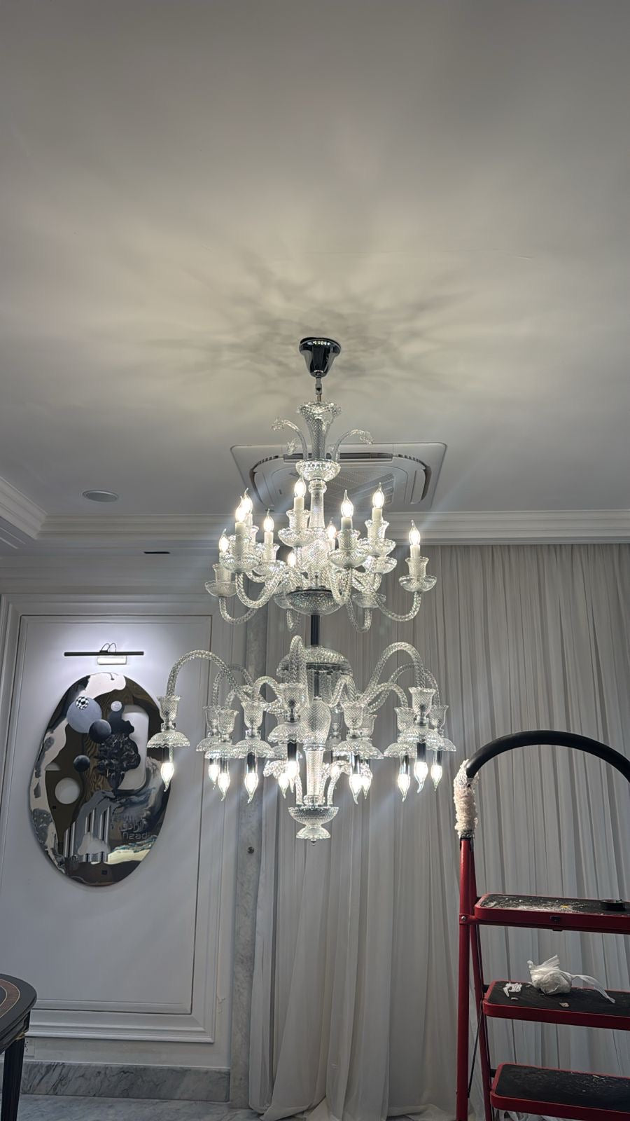 Baccarat Regal Garnet Chandelier