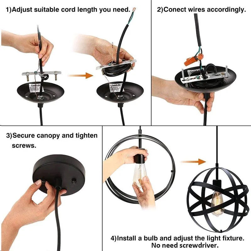 Lightigious™ - Football Hanging Light