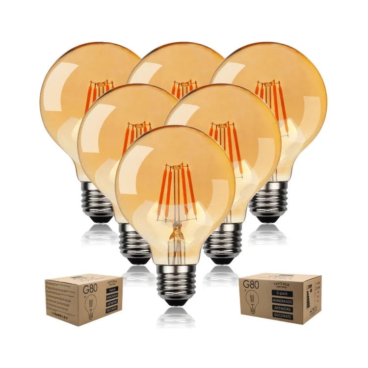 Lightigious™ - G-80 Filament Bulb (4W, Vintage Edison Style)