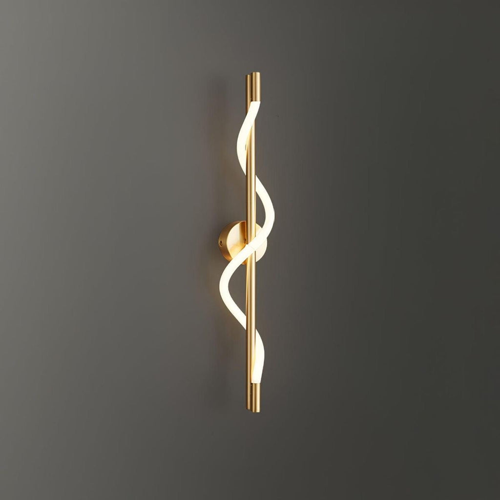 Spiral Led Wall Light