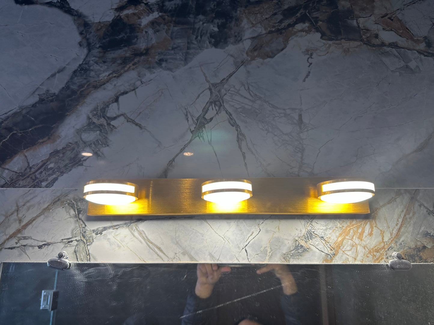 Lightigious™ - Golden Vanity Light (SMD LED, Modern Design)