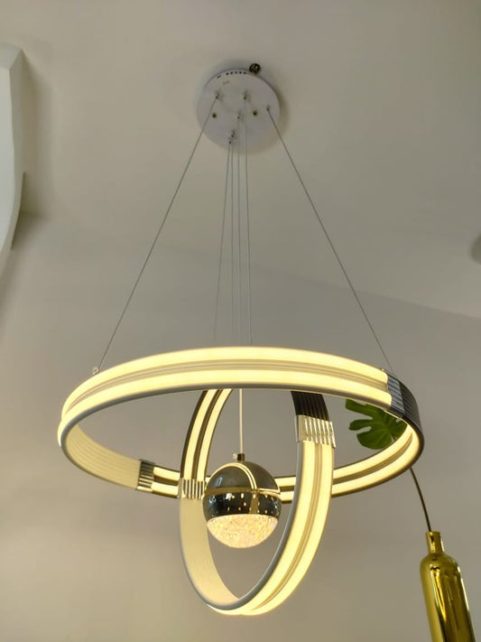 Lightigious™ - Round LED Hanging Light (SMD, Modern & Decorative)