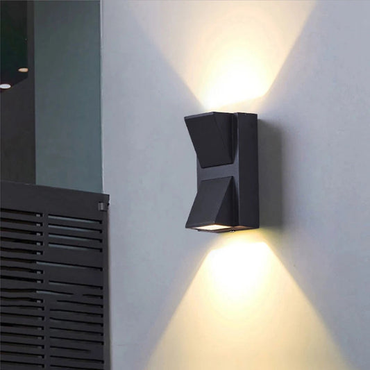 Lightigious™ - K Light Up-Down Waterproof Outdoor LED Wall Lamp (10W, Modern Design)