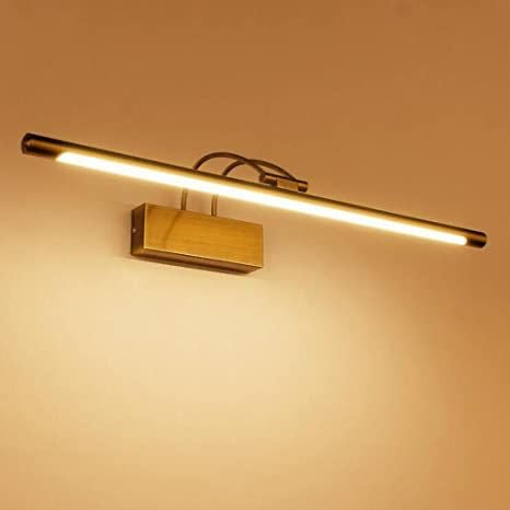 Lightigious™ - Brass Antique Picture Light (2835 LED Strip, Vintage Elegance)