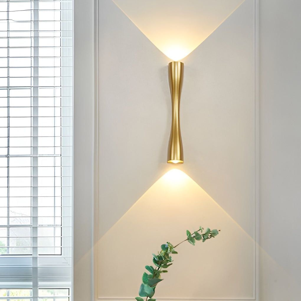 Lightigious™ - Modern LED Wall Lamp (Indoor/Outdoor, Waterproof, Golden/Black Finish)