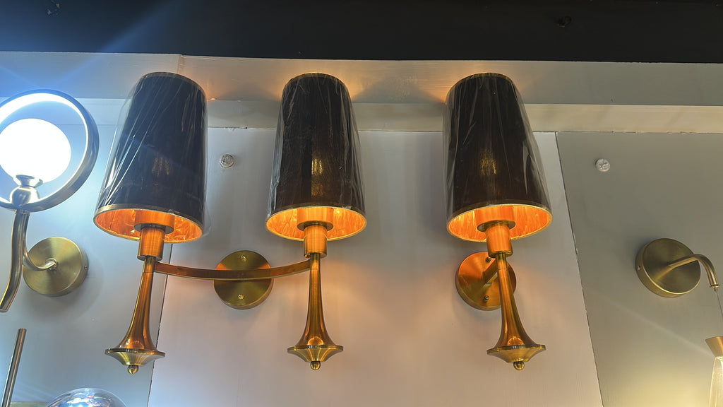 Lightigious™ – Velora Black & Gold Wall Light