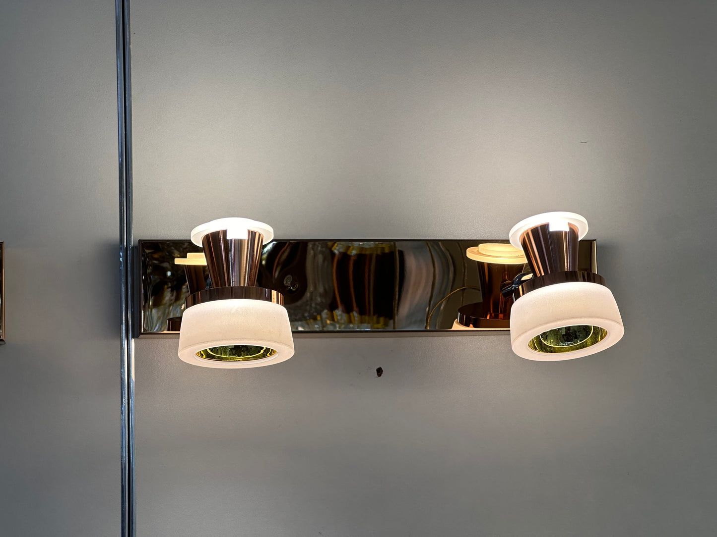 Lightigious™ - Rose Gold Vanity Light (12-Inch, Warm White)