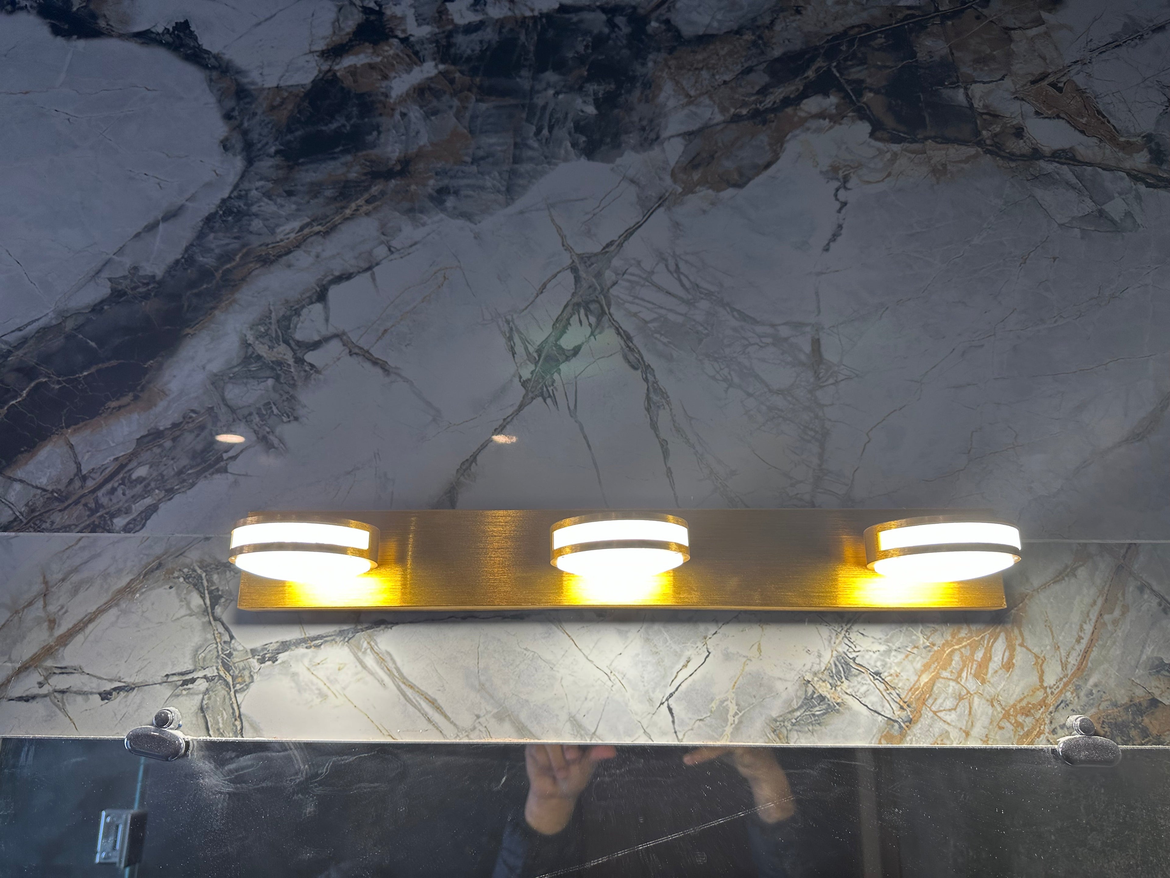 Lightigious™ - Golden Vanity Light (SMD LED, Modern Design)