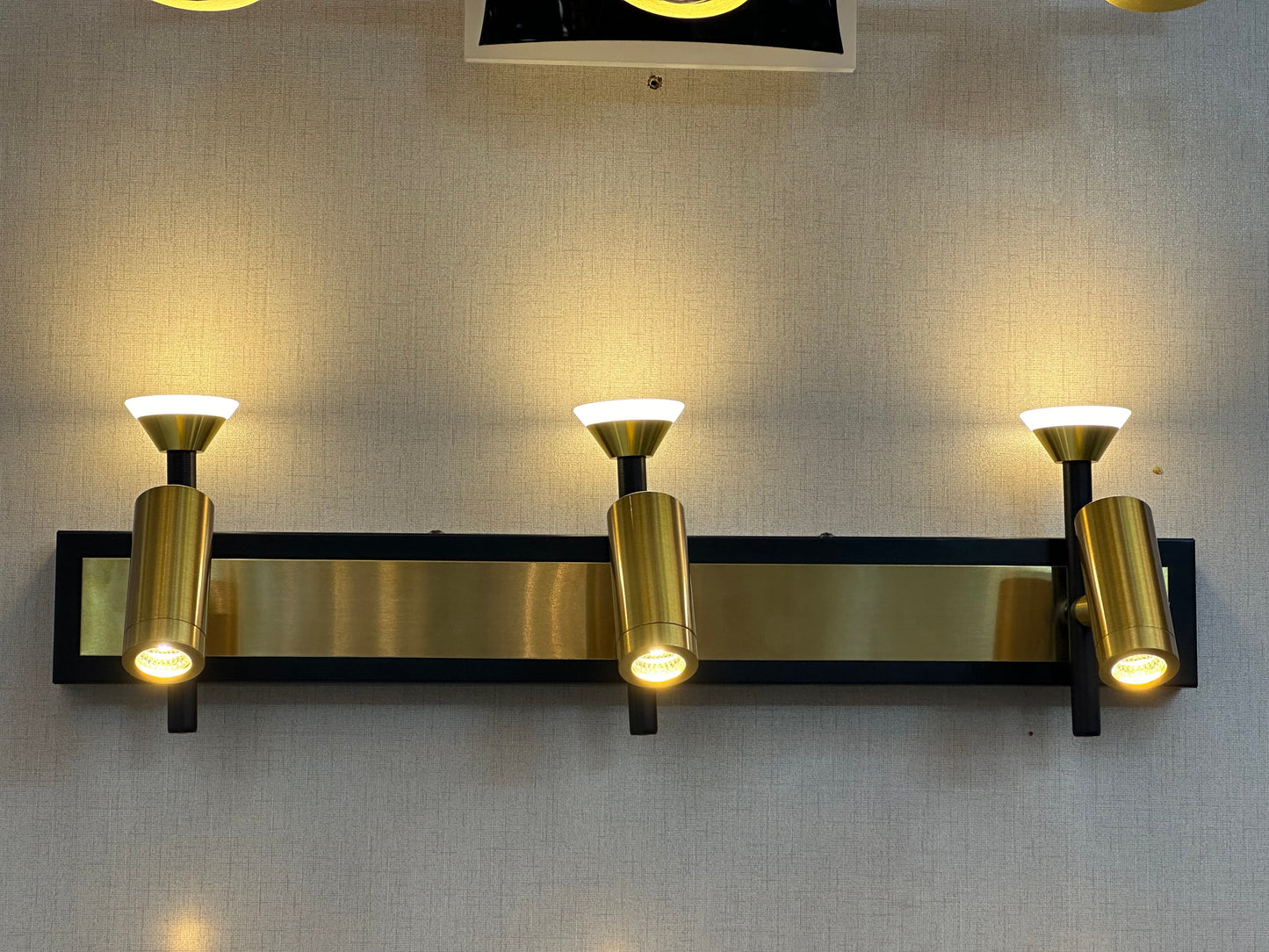 Lightigious™ - Black Golden COB Vanity Light (Sleek Design, Warm White)