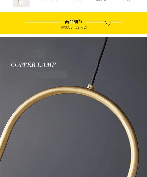 Lightigious™ - Imported Oval hanging Ceiling Light
