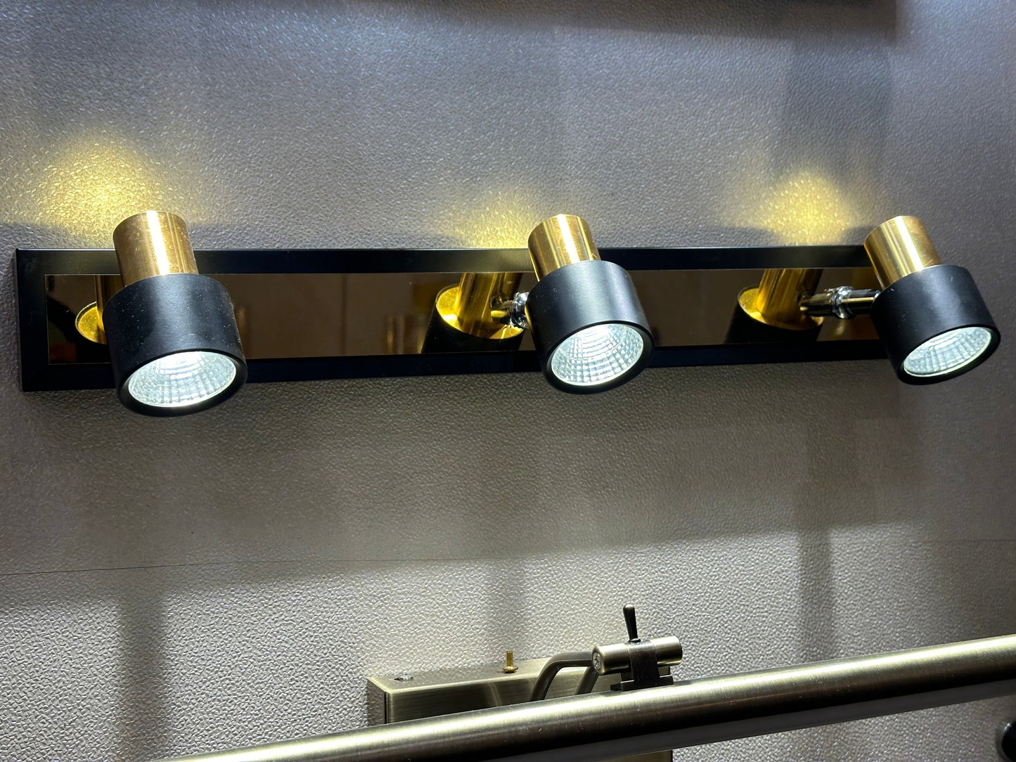 Lightigious™ - COB Black Golden Vanity Light (Sleek Design, COB LED)