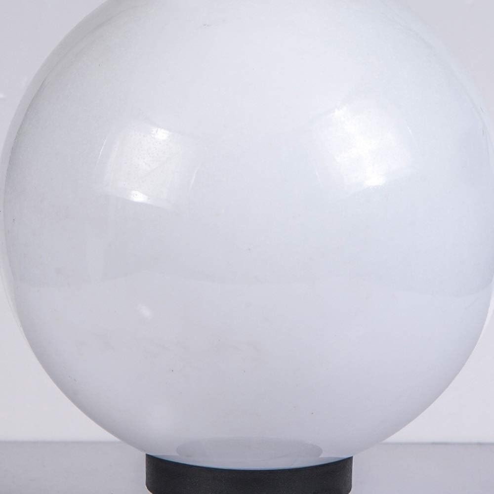 Lightigious™ - Plastic Globe Gate Light With Metal Base