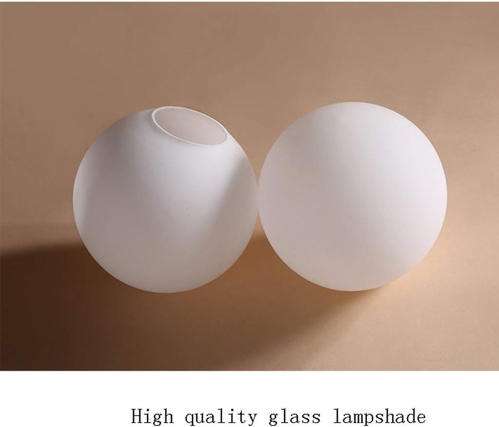 Lightigious™ - Frosted White Opal Globe Gold 2-Light Wall Sconce