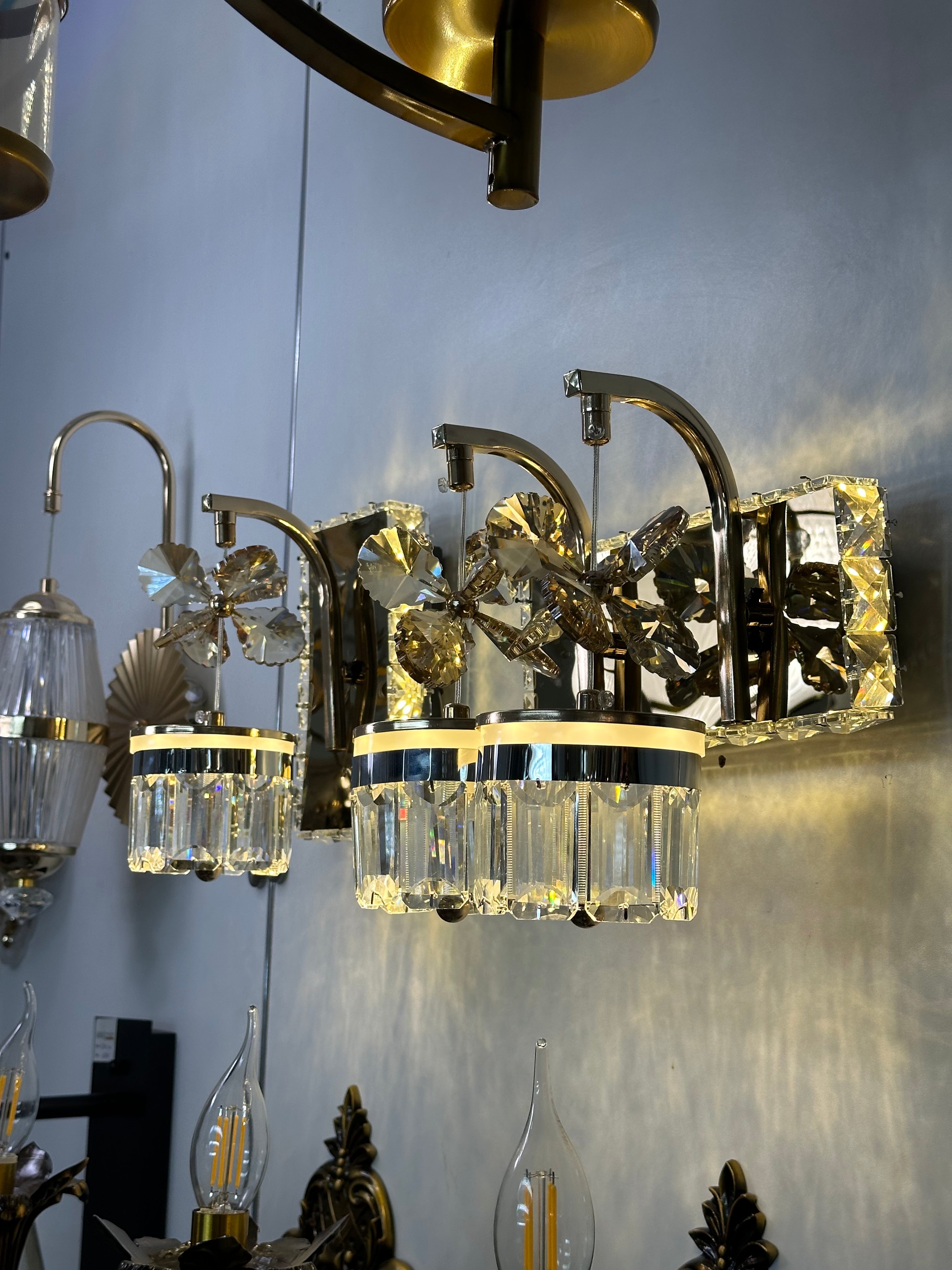 Lightigious™ - Modern Stainless Steel Wall Light with LED, Adjustable 3-Color Options