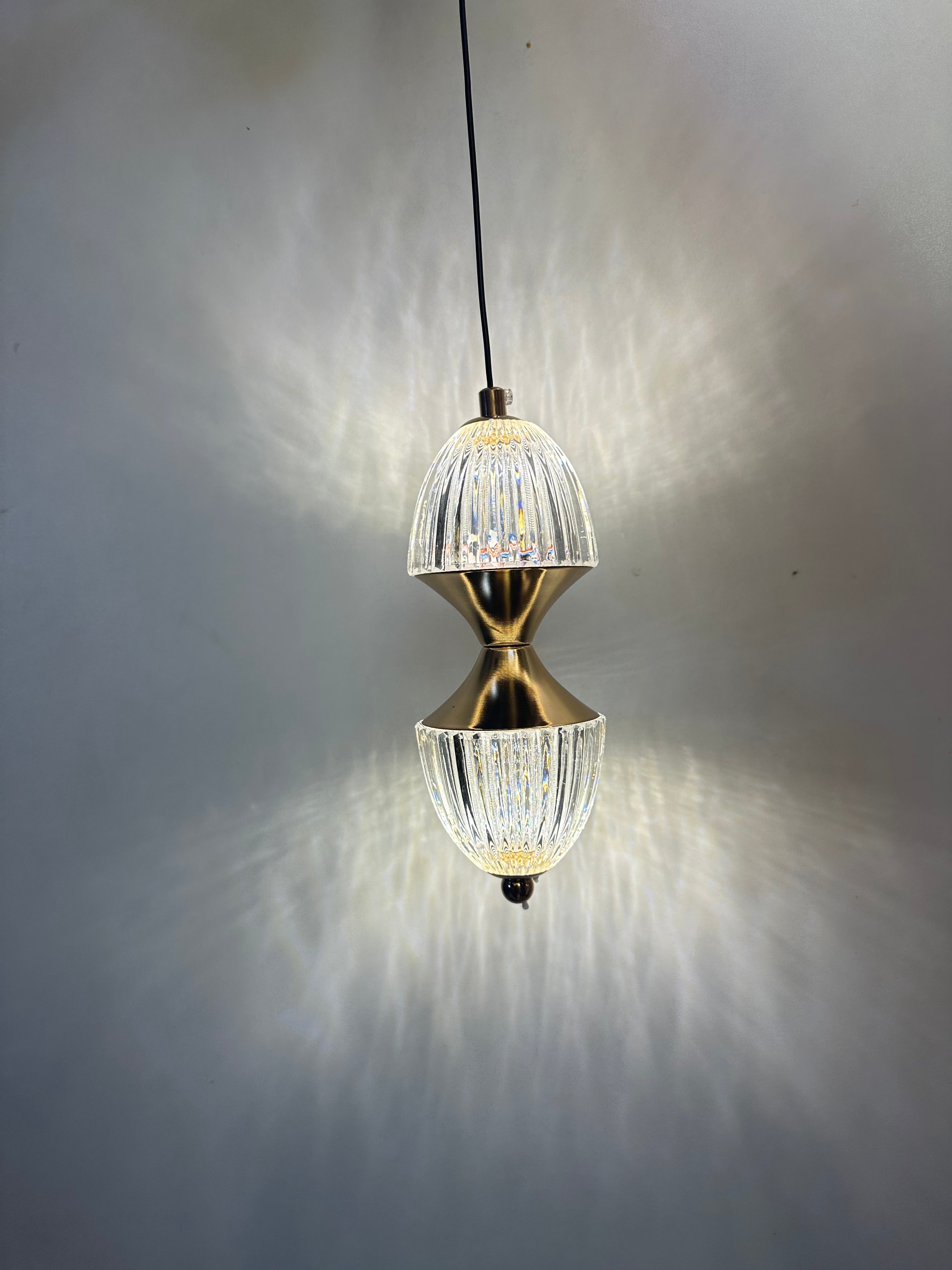 Twin Crystal Pendant