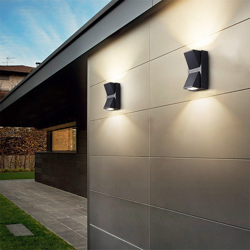Lightigious™ - K Light Up-Down Waterproof Outdoor LED Wall Lamp (10W, Modern Design)