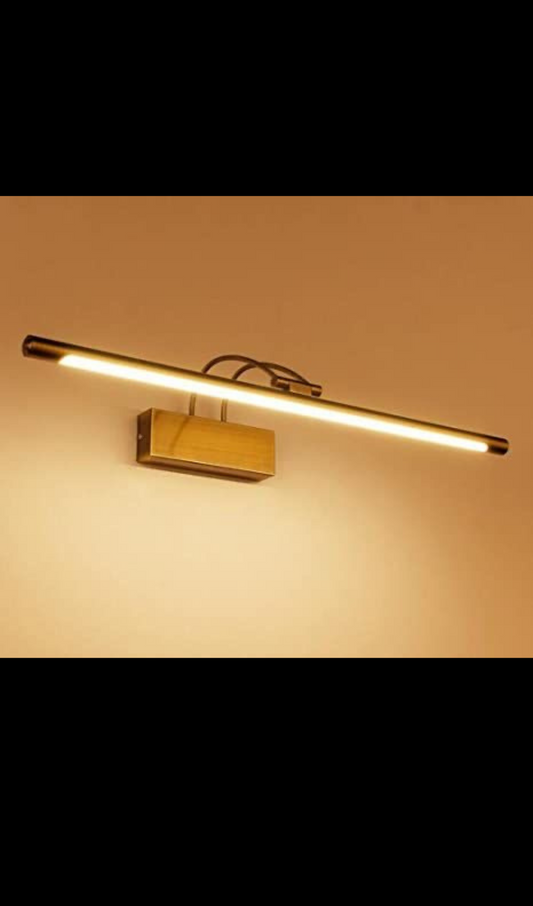 Lightigious™ - Brass Antique Picture Light (2835 LED Strip, Vintage Elegance)
