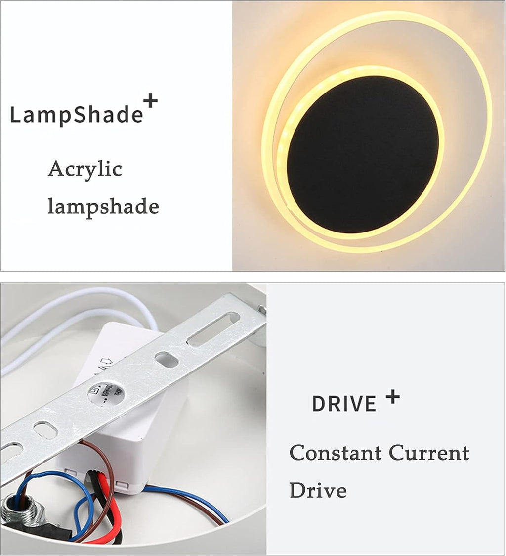 Lightigious™ - Round Shaped Metal LED Wall Light