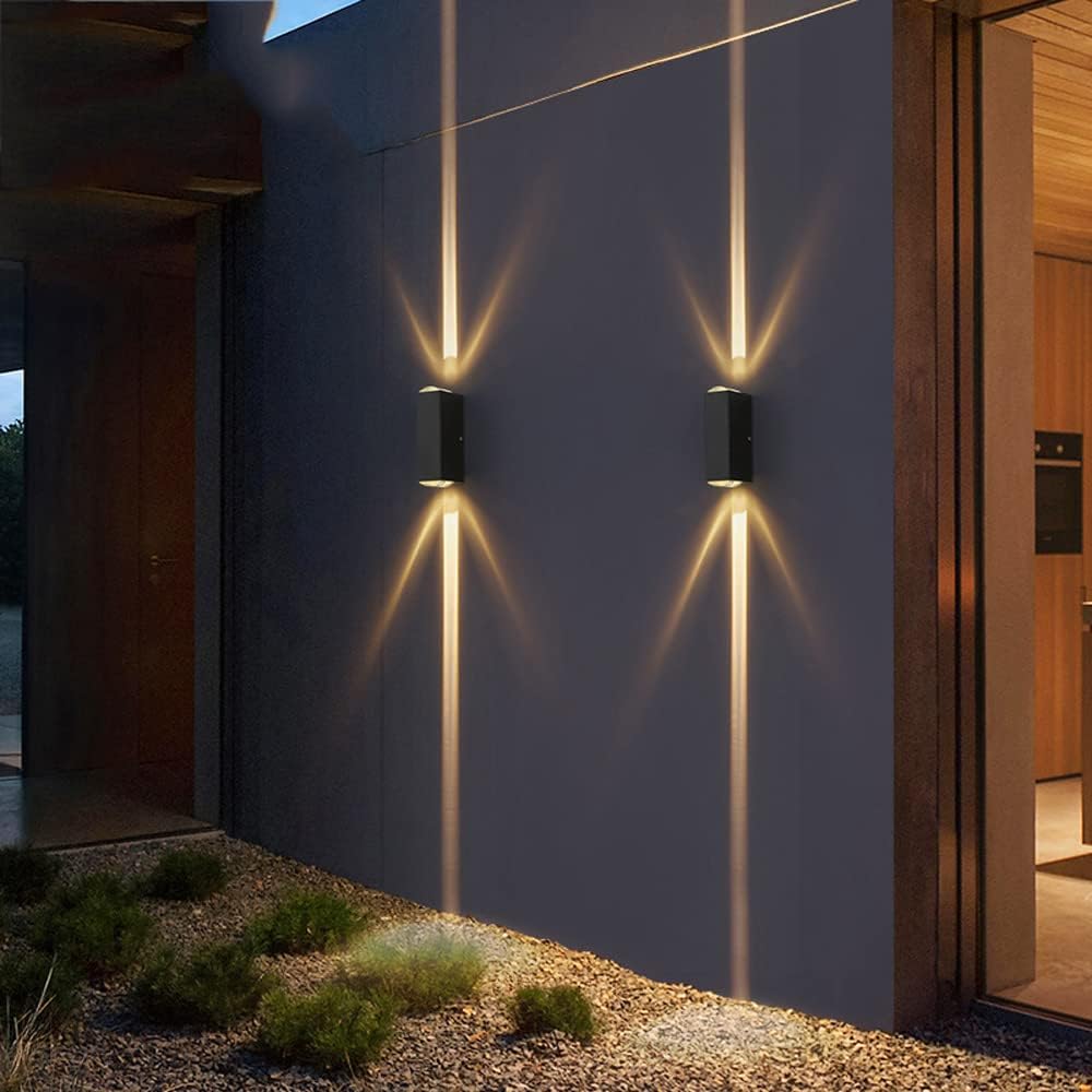 Lightigious™ - Upside Down Glow Outdoor Lazer Wall Lamp