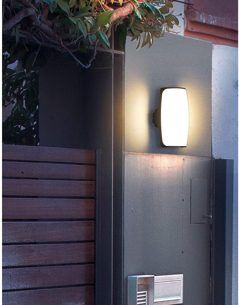 Lightigious™ - Modern Square LED Outdoor Wall Lamp for Garden and Balcony