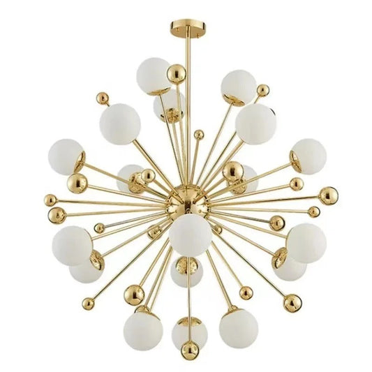 Lightigious™ - 18 Heads Globe Chandelier (Gold, G9 Bulbs)