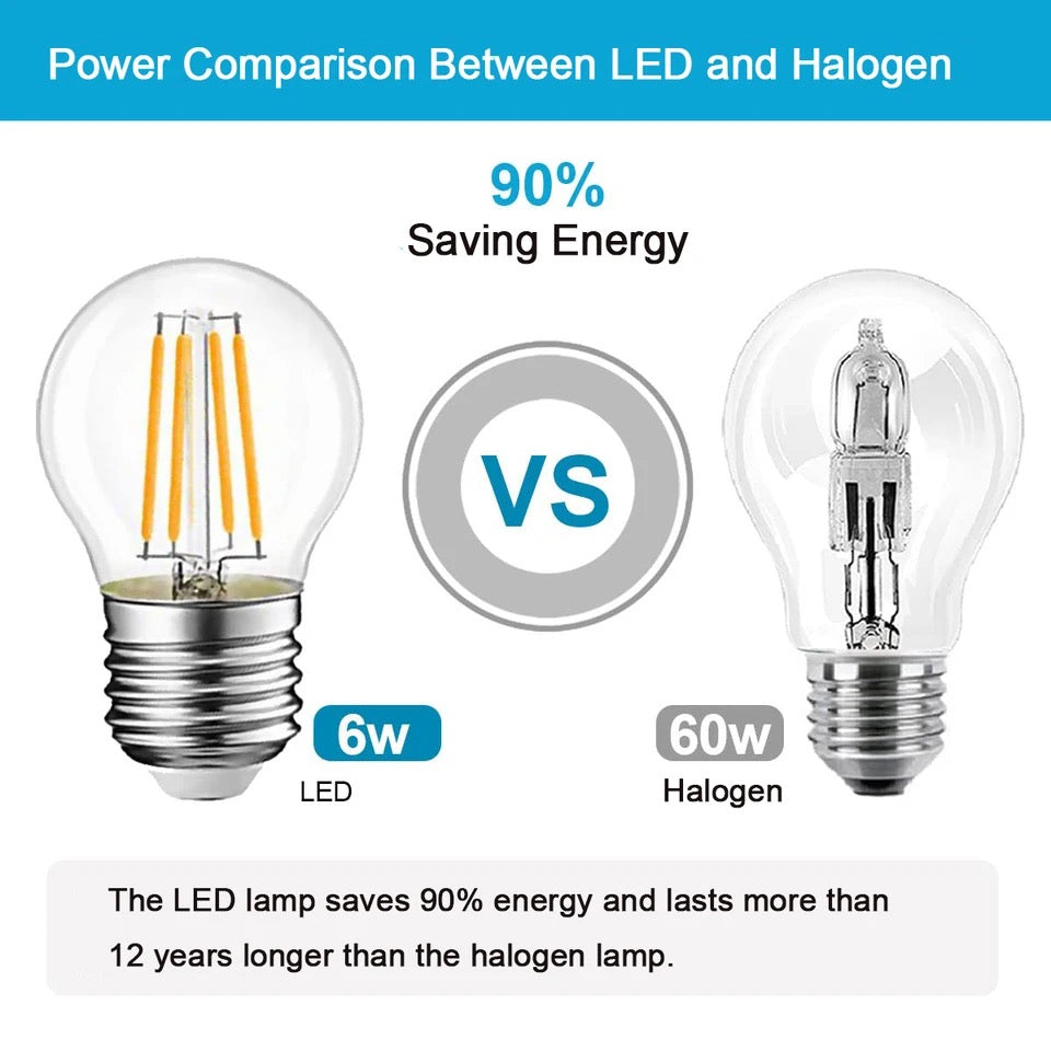 Lightigious™ - G-45 Filament Bulb (4W, Vintage Edison Style)