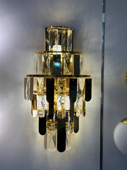 Lightigious™ - Crystal Wall Light, Modern Wall Mounted Lamp for Living Room, Hotel, and Restaurant